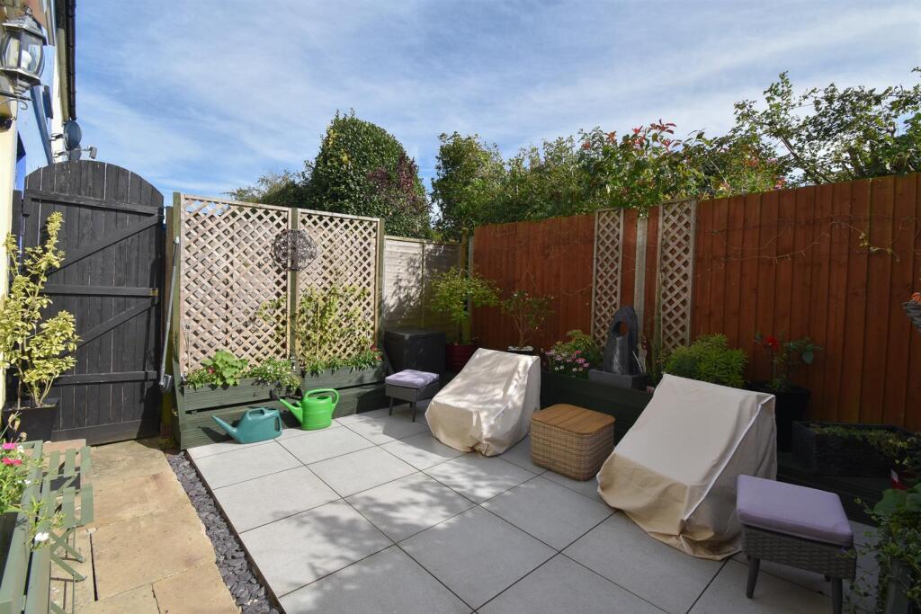 Rear garden