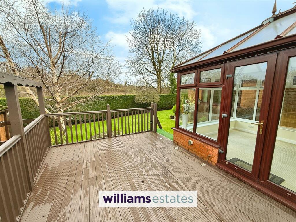 Decked Area / Conservatory