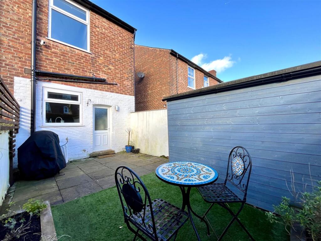 Rear of Property