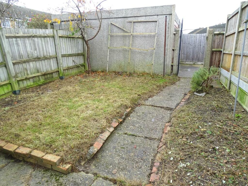 SOUTHERLY FACING REAR GARDEN
