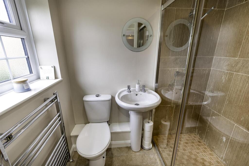 Downstairs shower room
