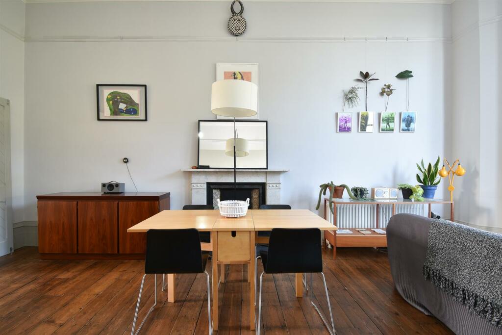 Open plan living space