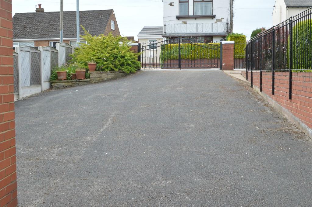 Drive and parking