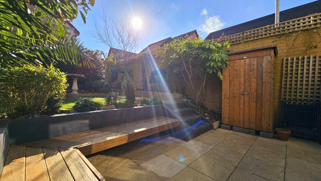 Rear garden