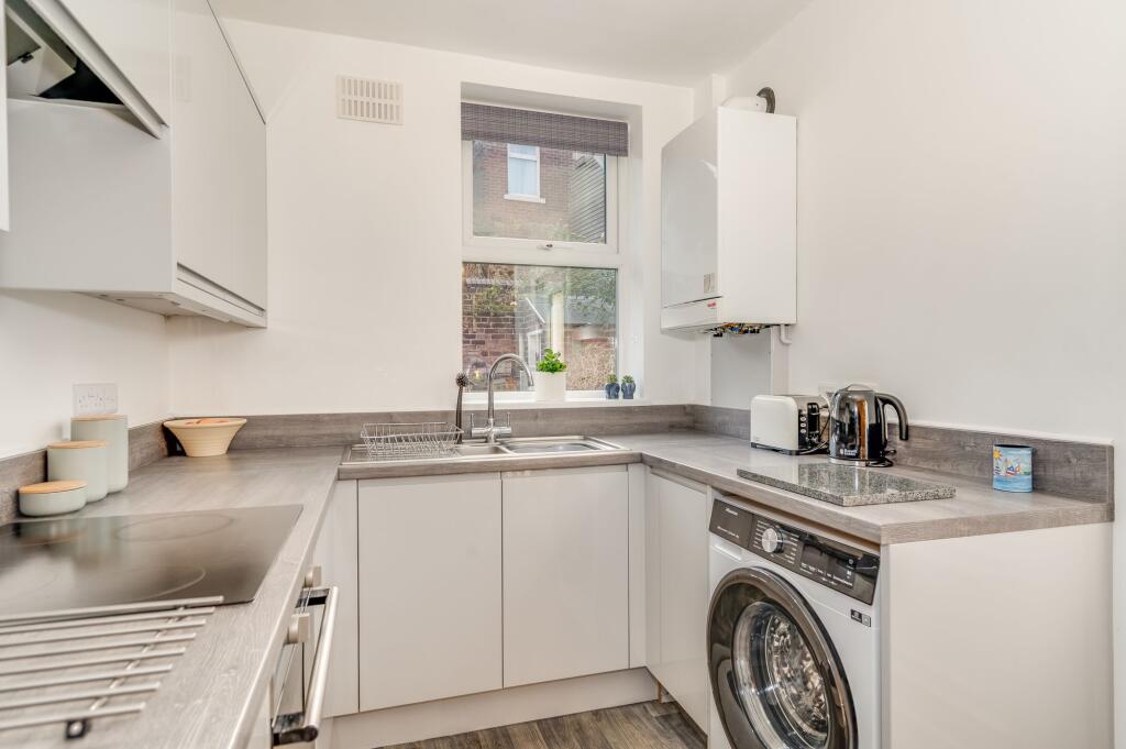 KITCHEN, DINER AND LIVING ROOM