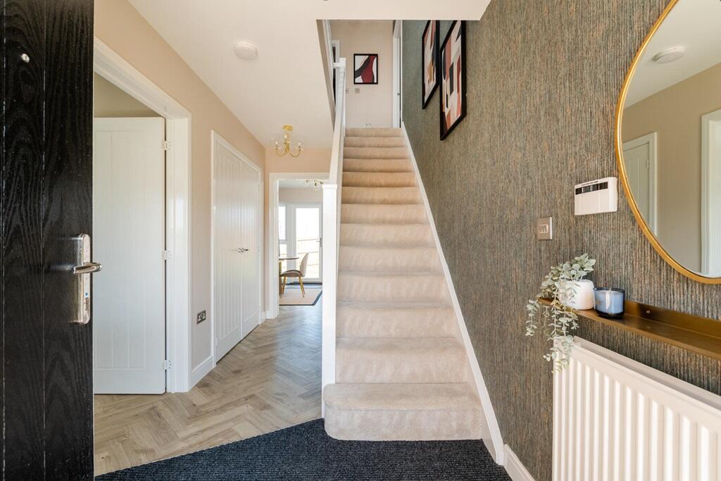 A bright &amp; welcoming hallway