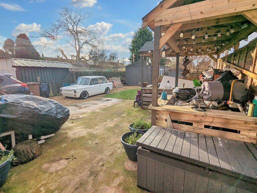 Rear Garden Outside BBQ Area