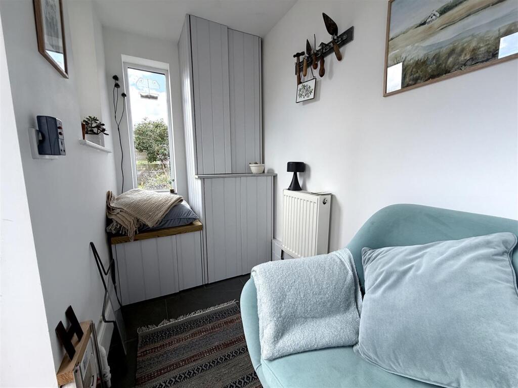 Rear Utility/Seating Area