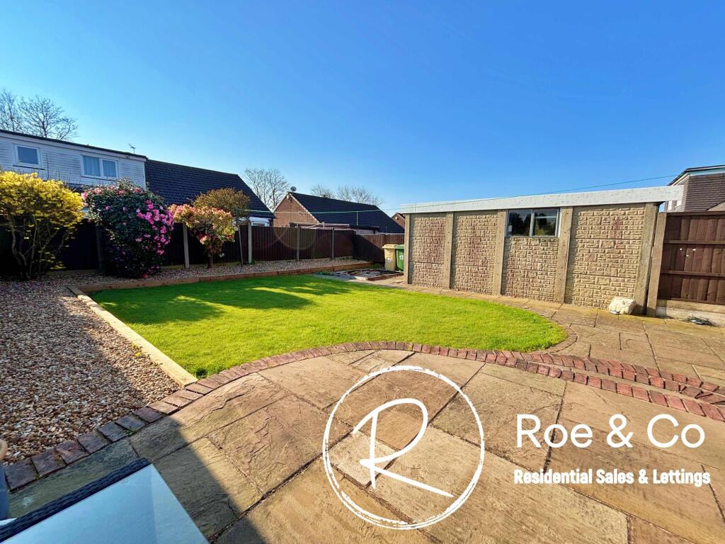 Rear garden