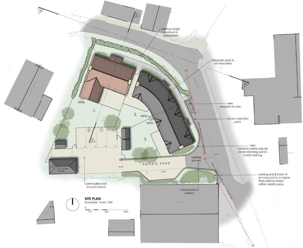 Site plan Kilbernie