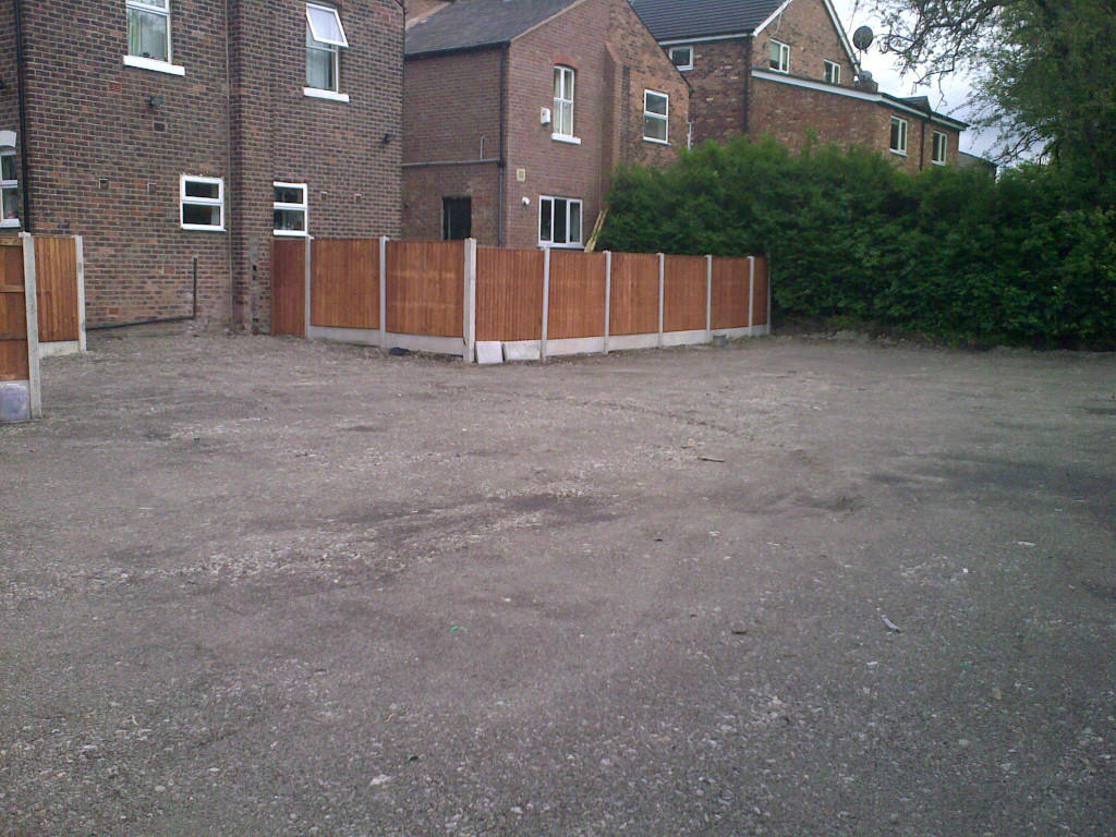 Rear car park