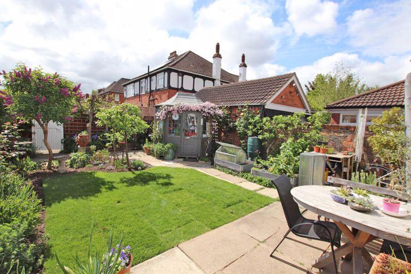 Rear garden