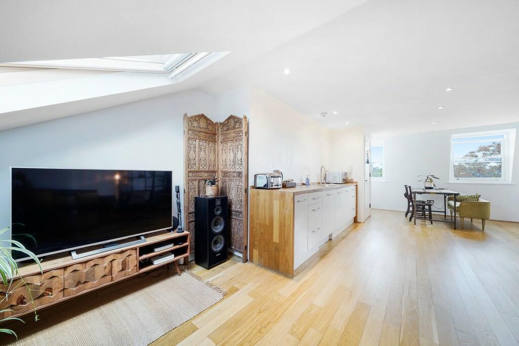 Open plan kitchen...