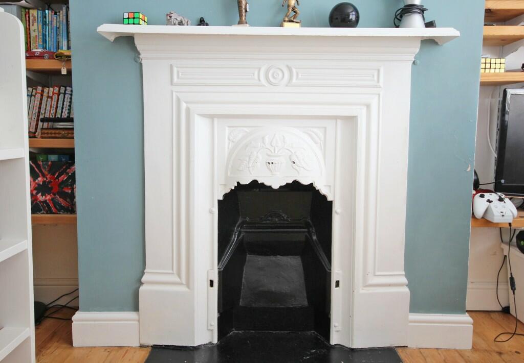 Bedroom 2 Fireplace