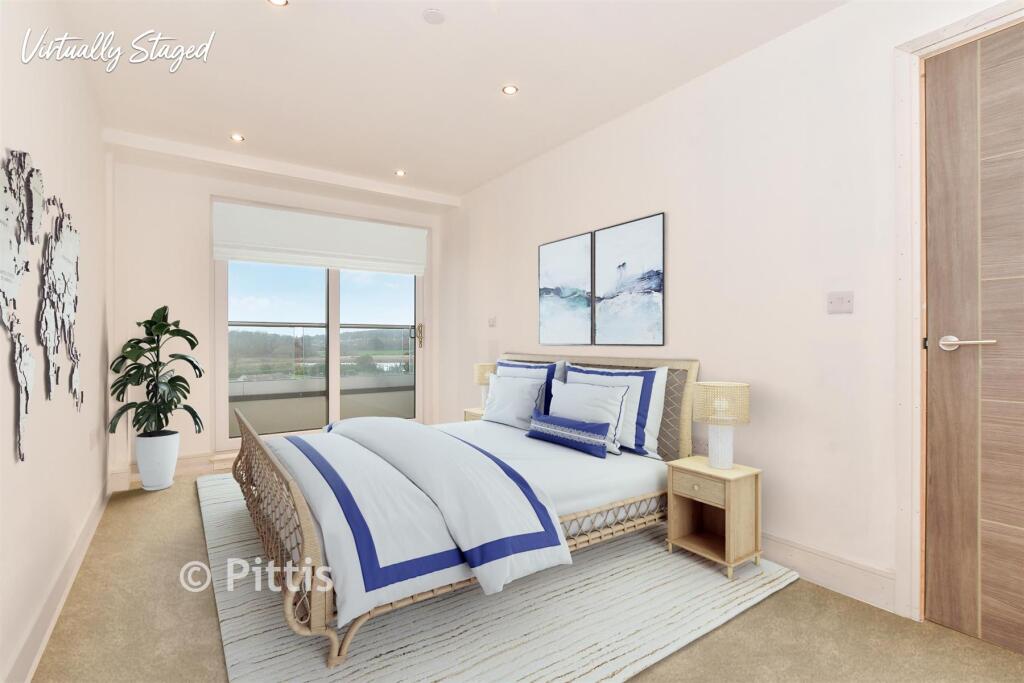Bedroom 2 Staged