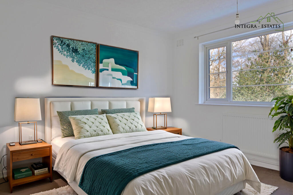 Staged Bedroom