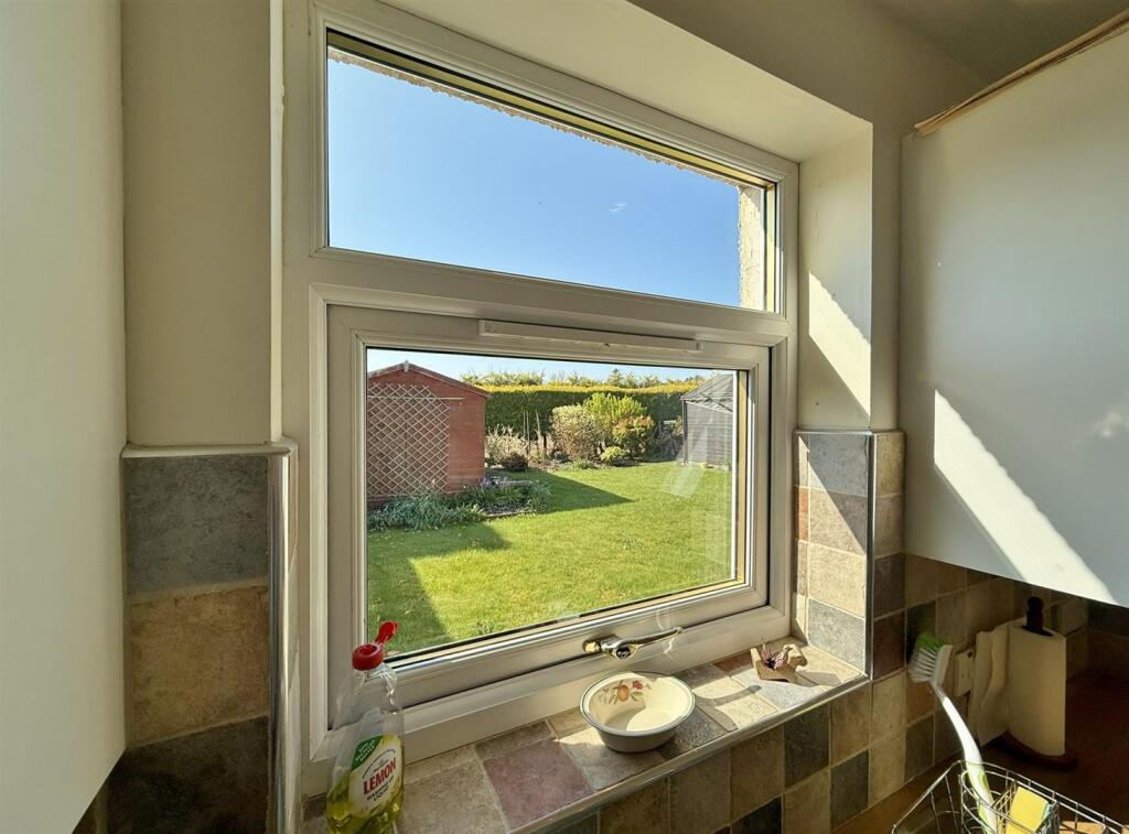 Kitchen window view