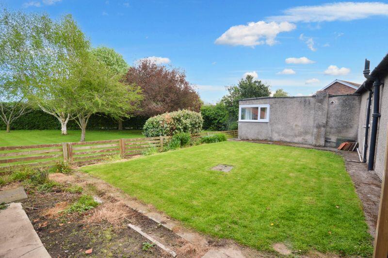 Rear garden