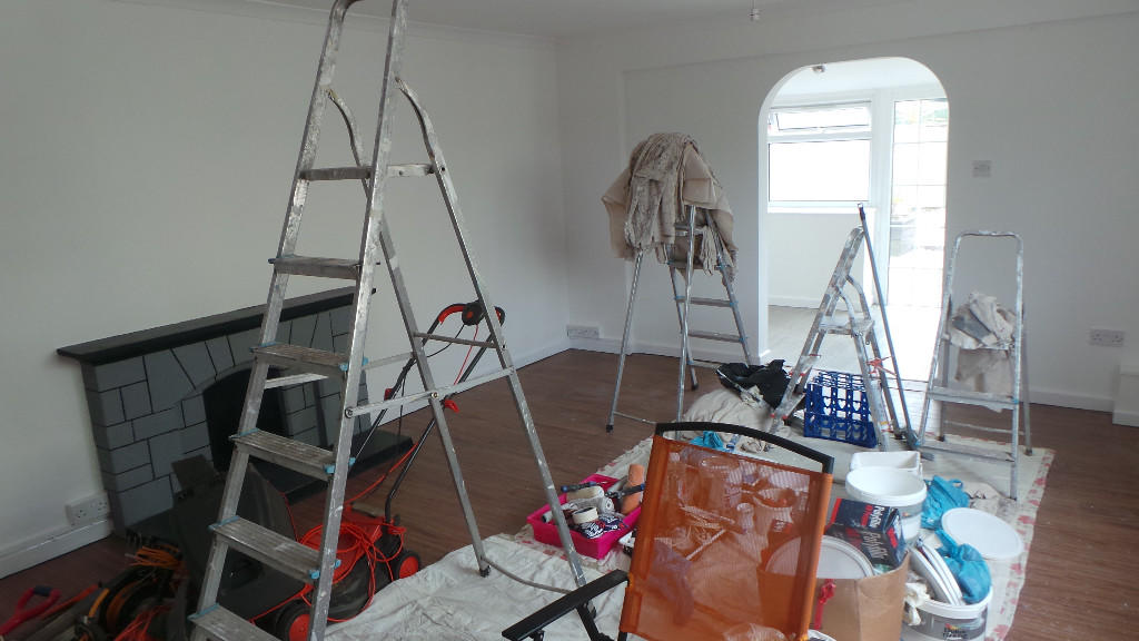 Rear lounge