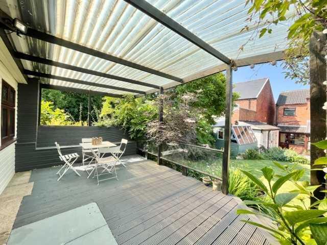 Covered patio