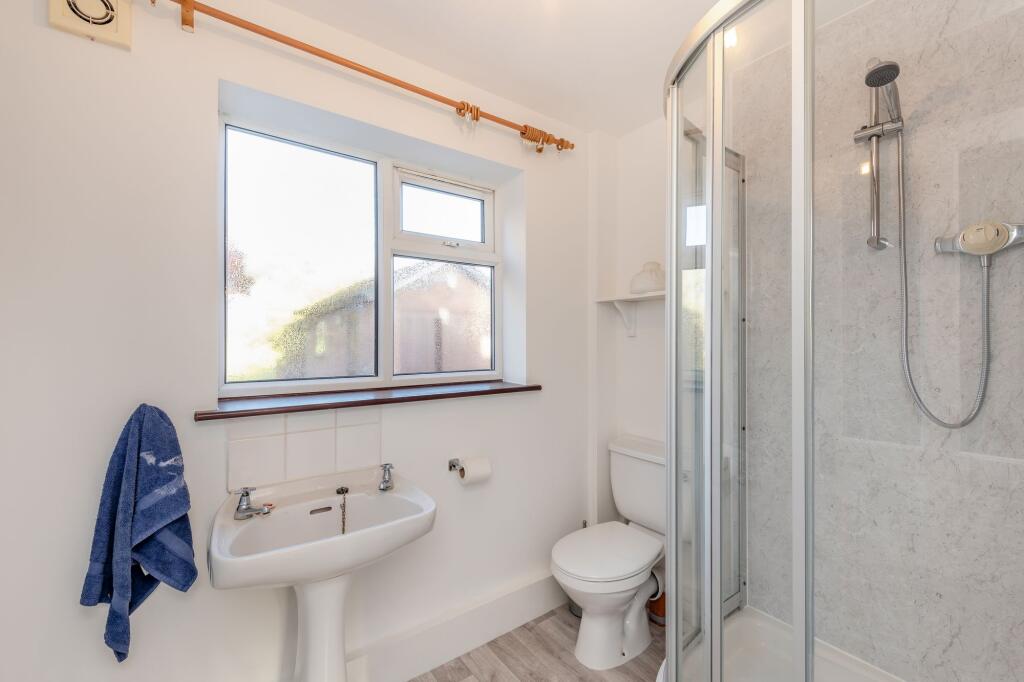 Downstairs shower room