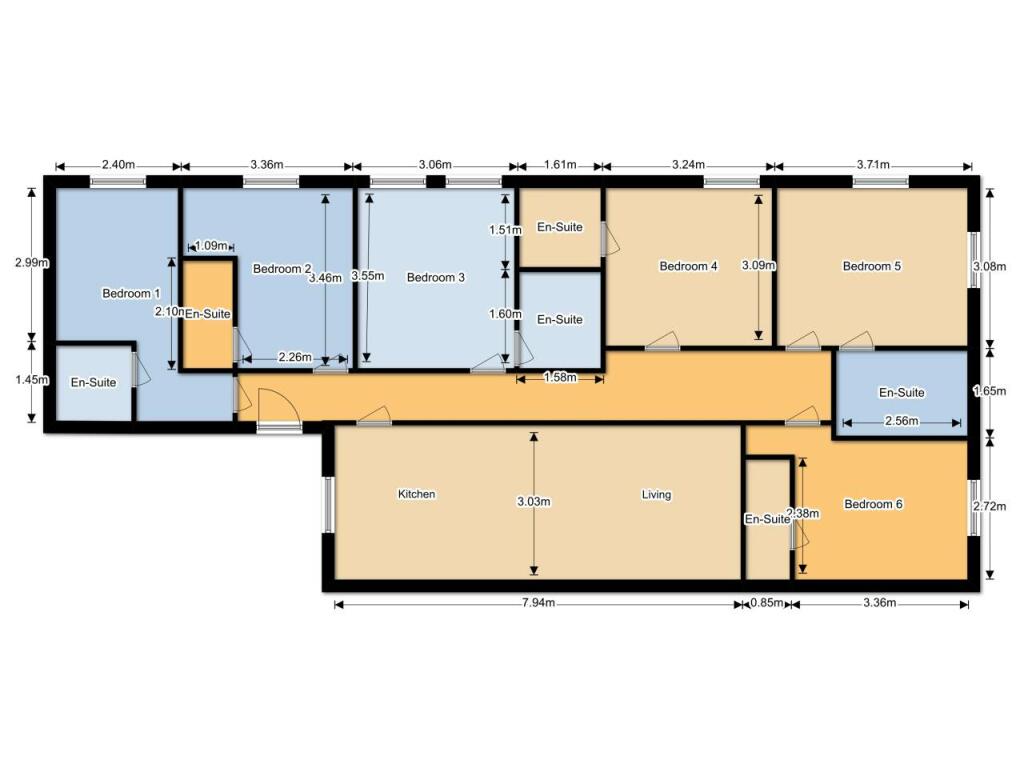 110b Ashbourne - Unf