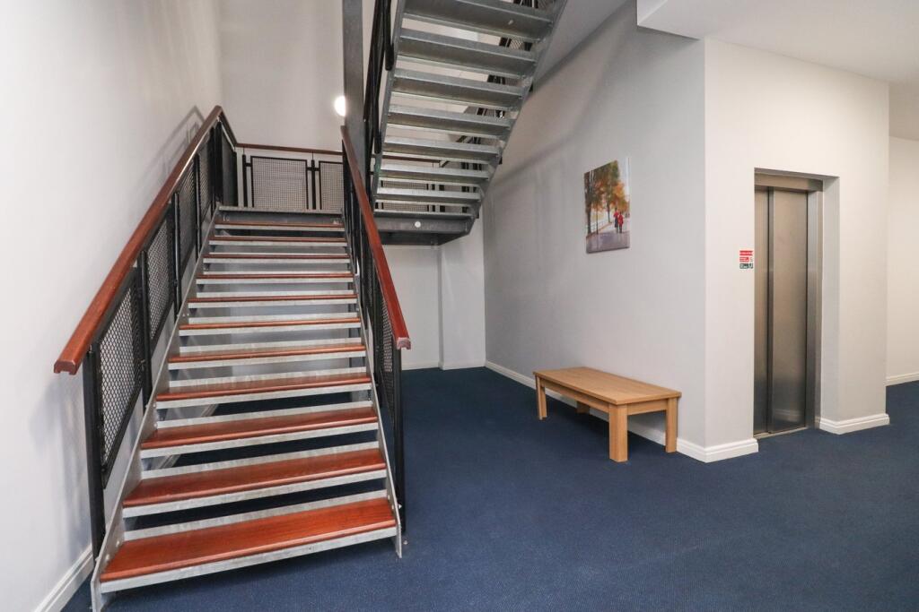 Communal entrance hall