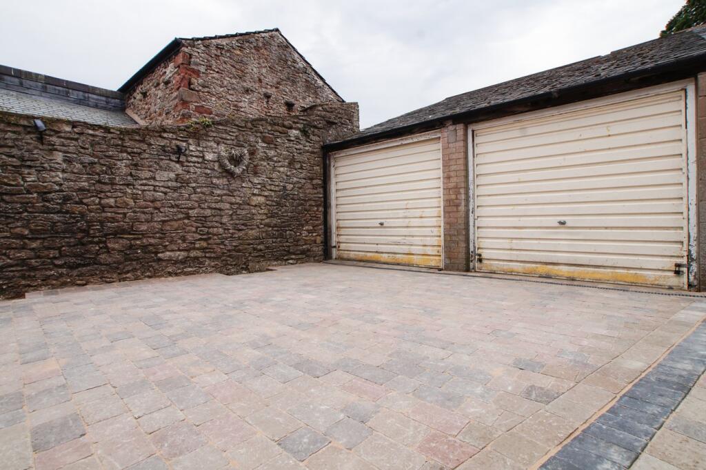 Courtyard &amp; Garage