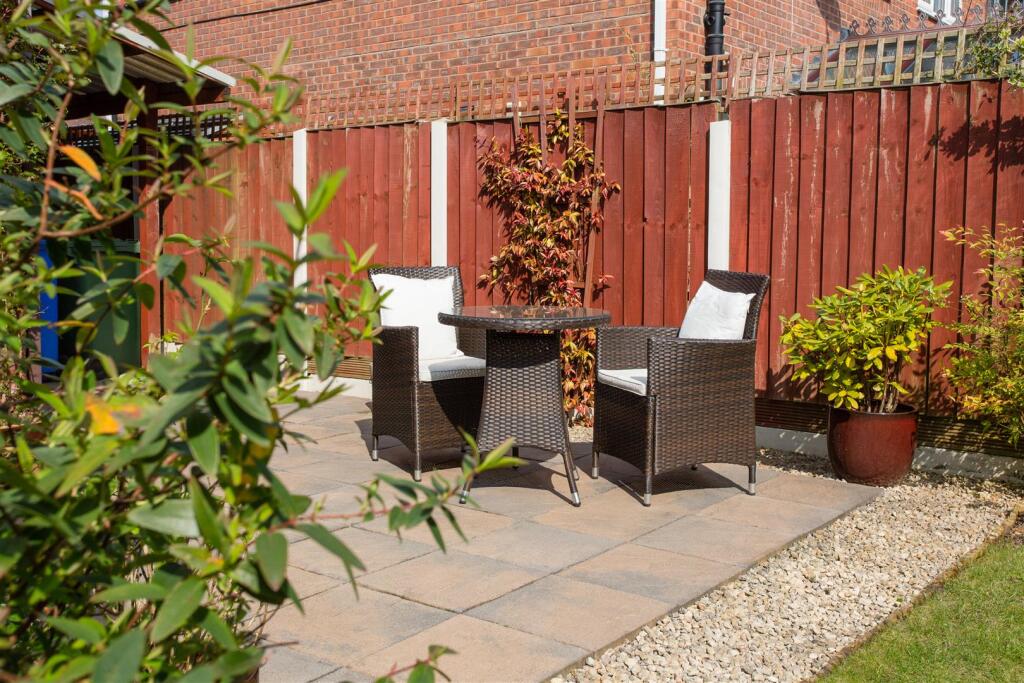 Outdoor seating area