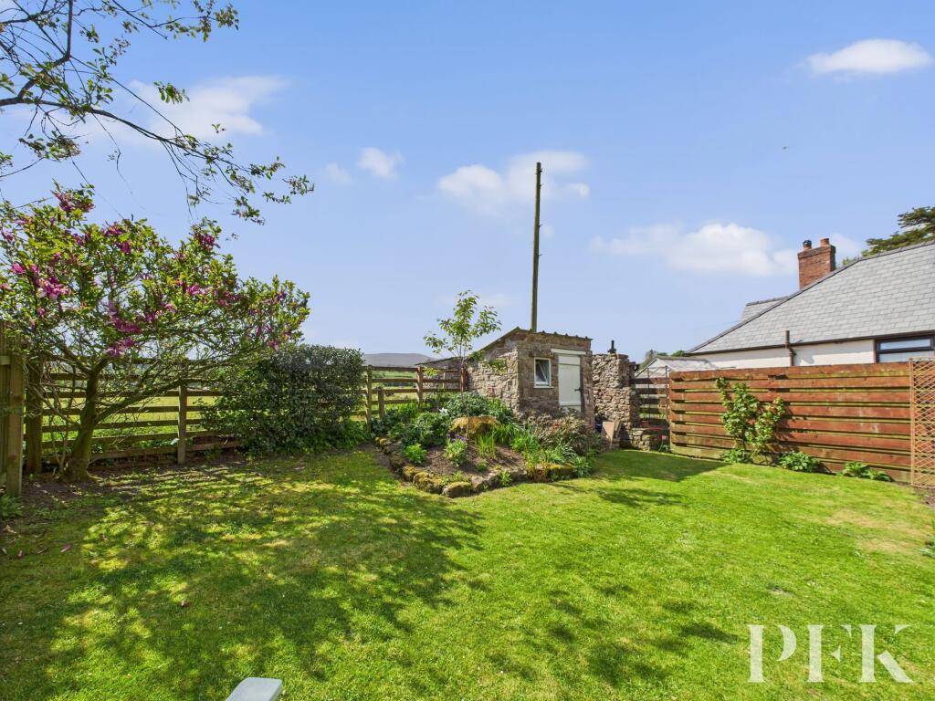 Rear garden