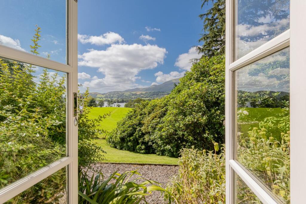View from the dining room