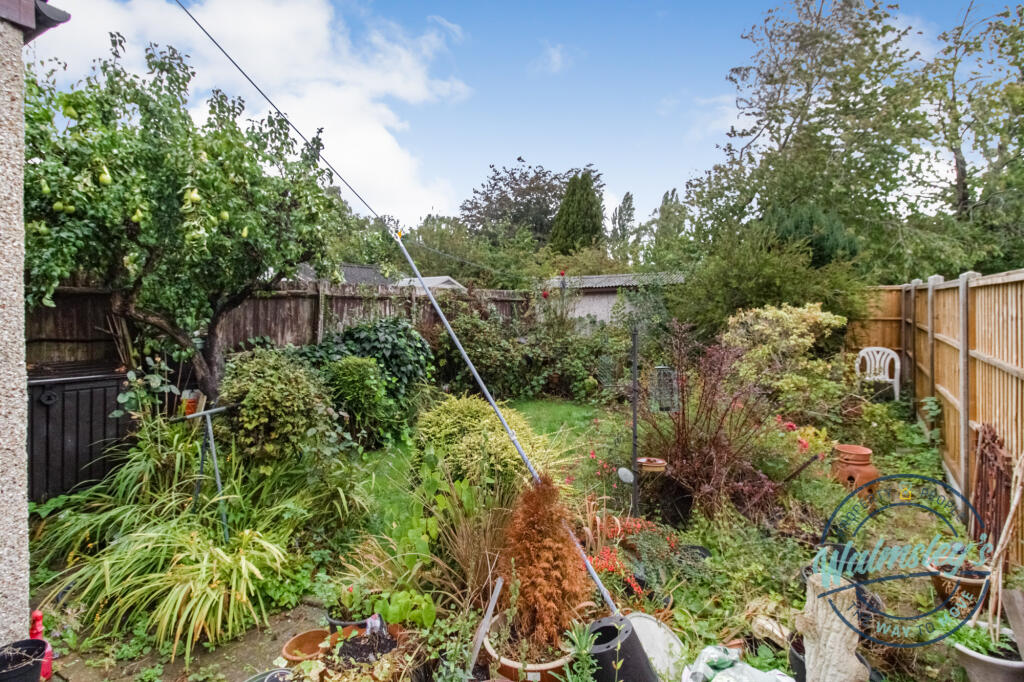 Rear gardens