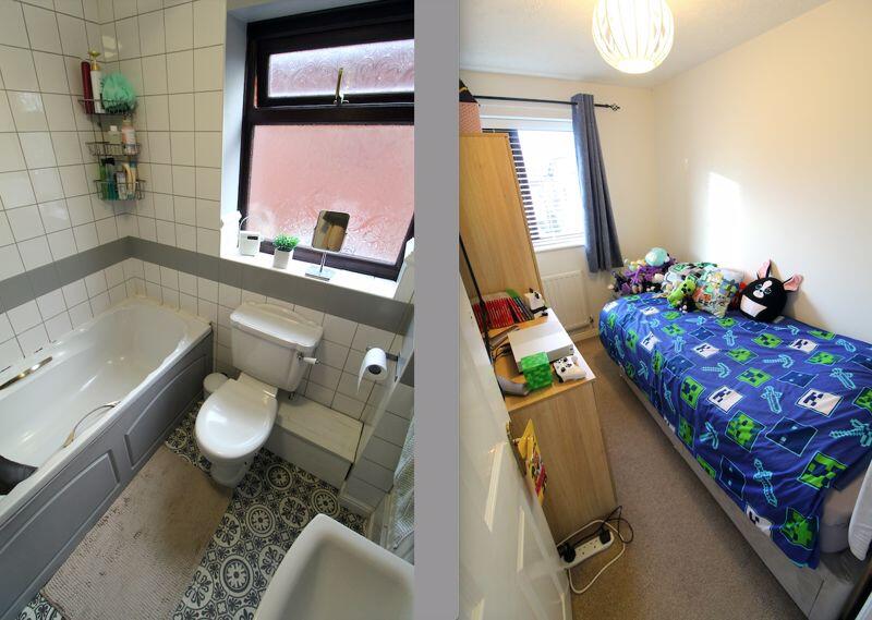 Bathroom and Bedroom