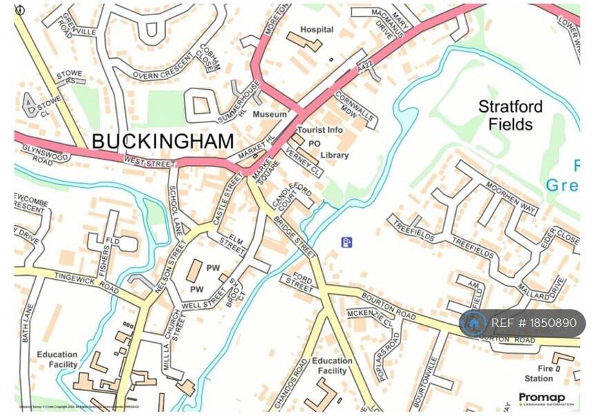 Buckingham Local Map