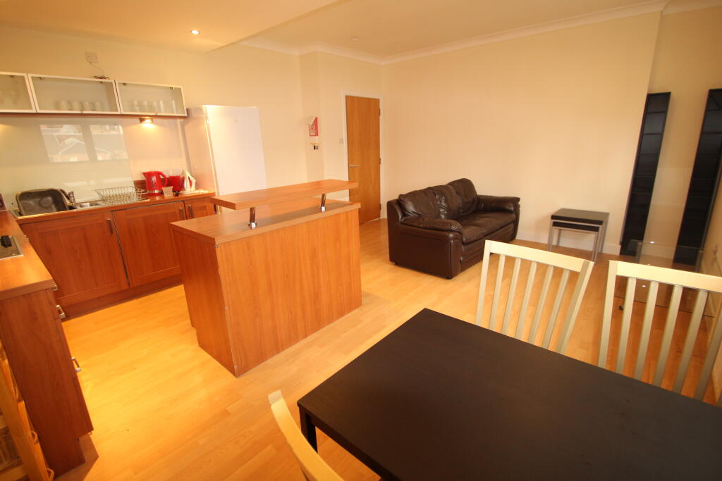 Kitchen / dining / living space