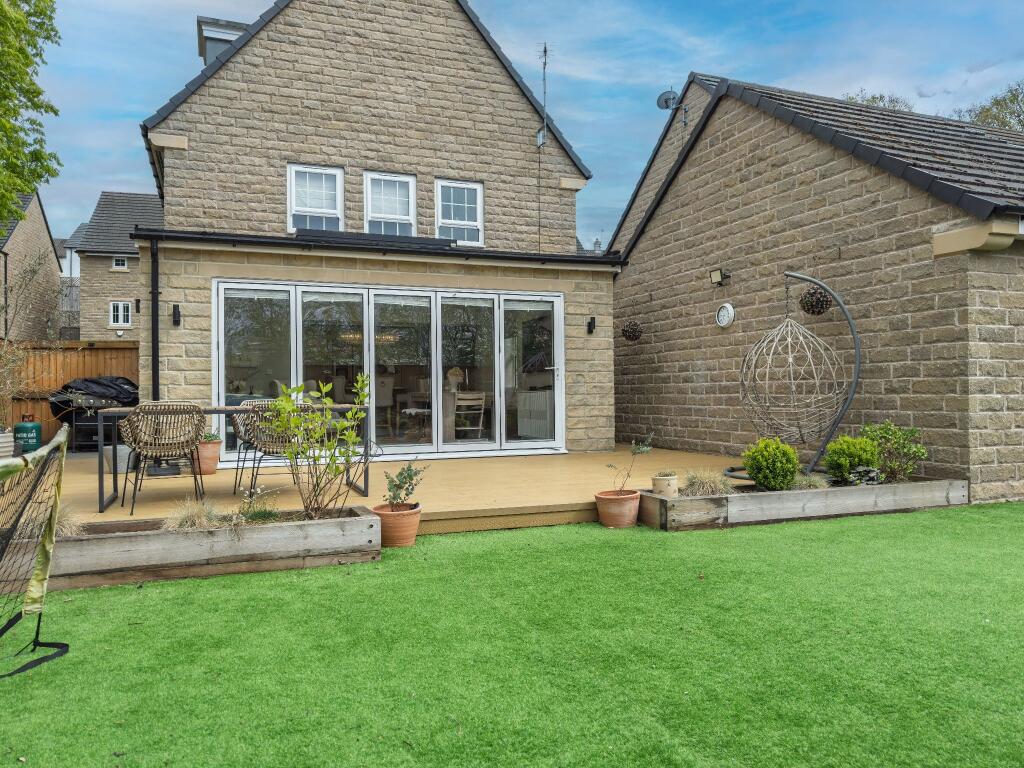 Rear garden