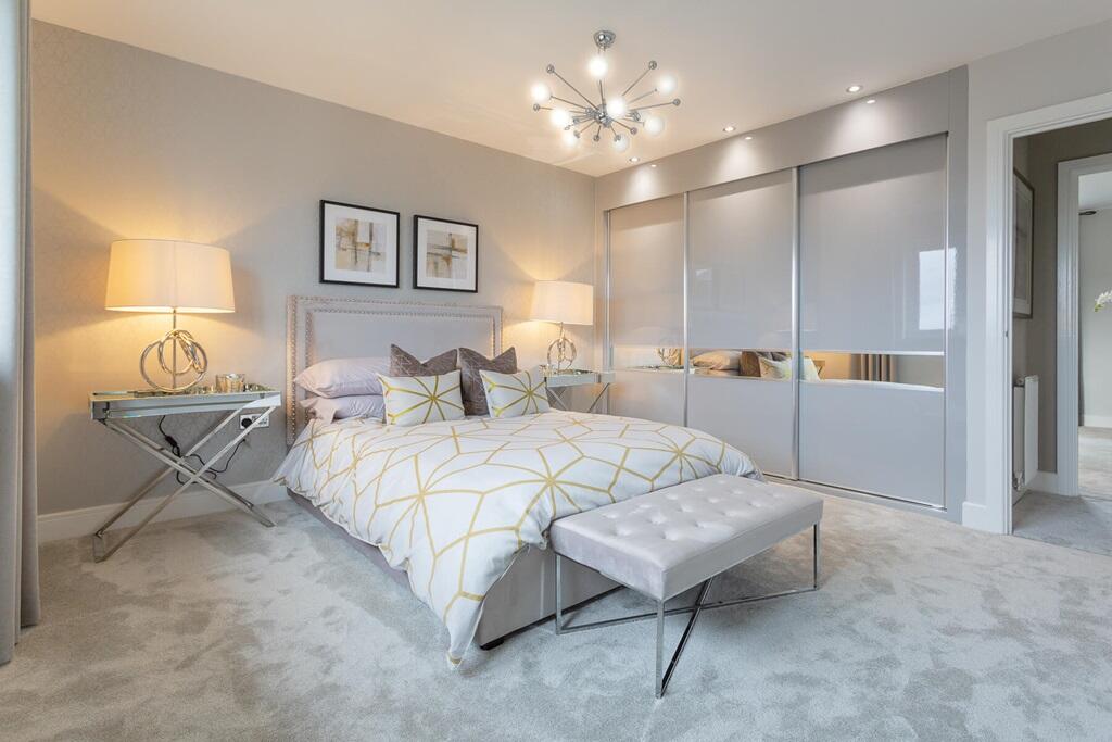 Bedroom two also benefits from having a private en suite