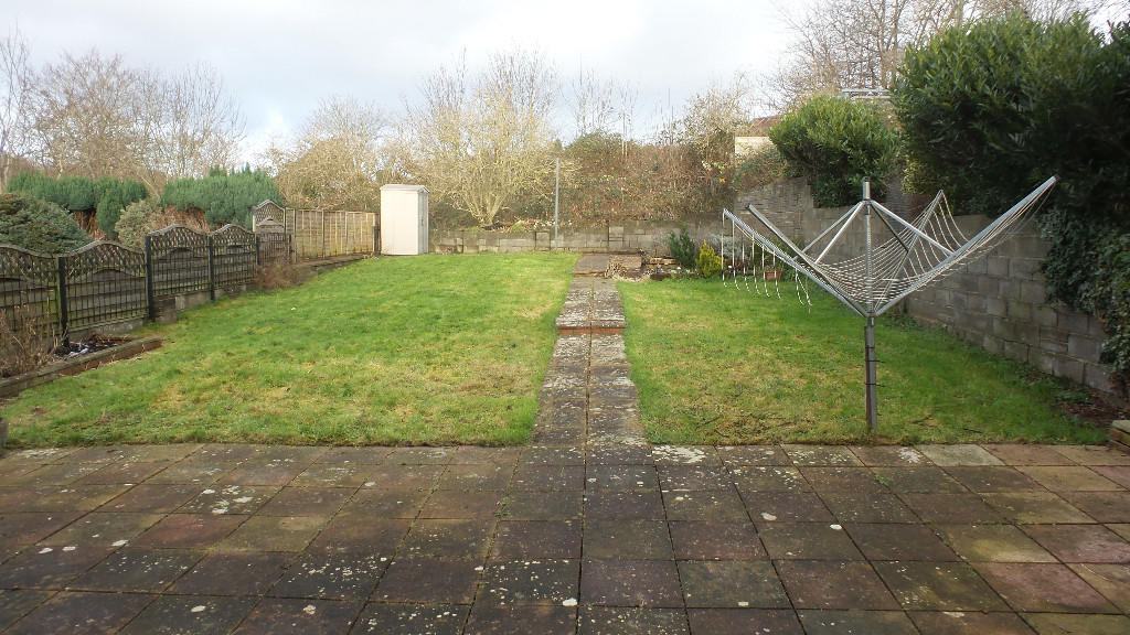 Rear garden