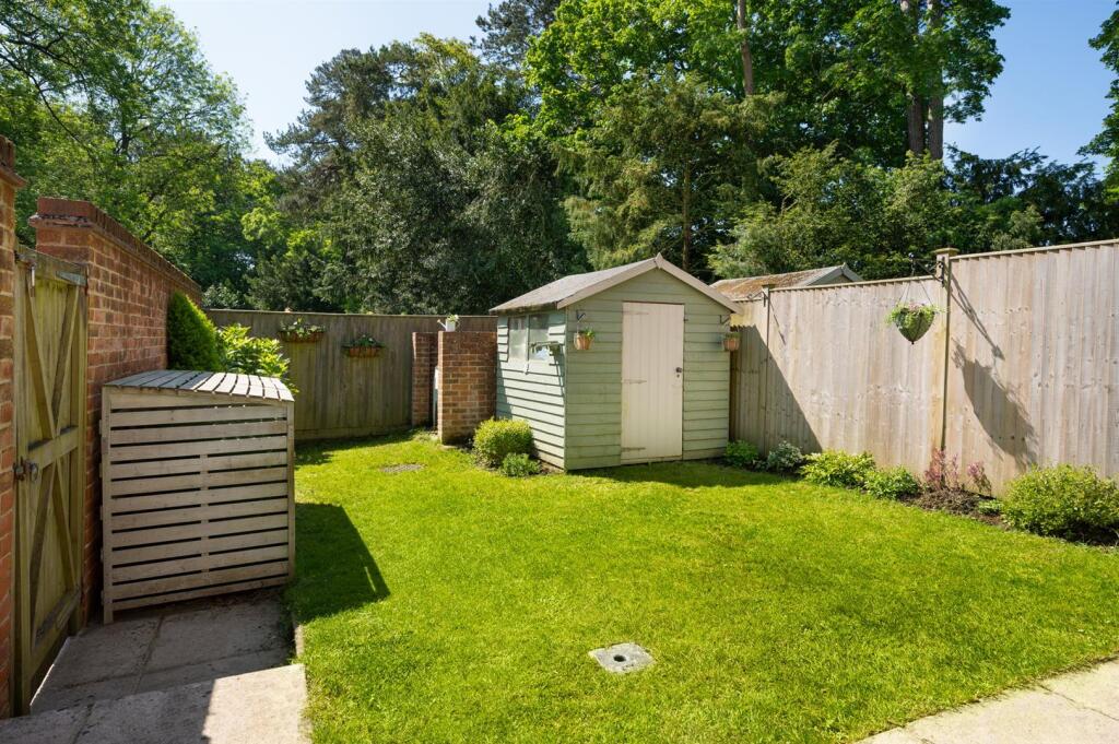 Rear garden