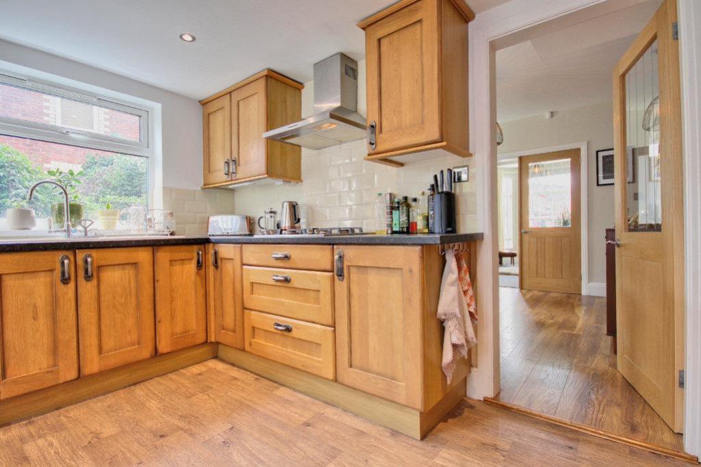 Modern Kitchen with built in appliances