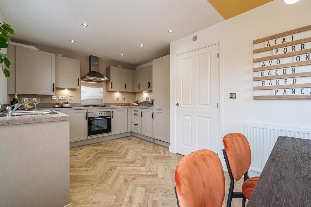Interior view of kitchen &amp; dining in our 3 bed Martham home