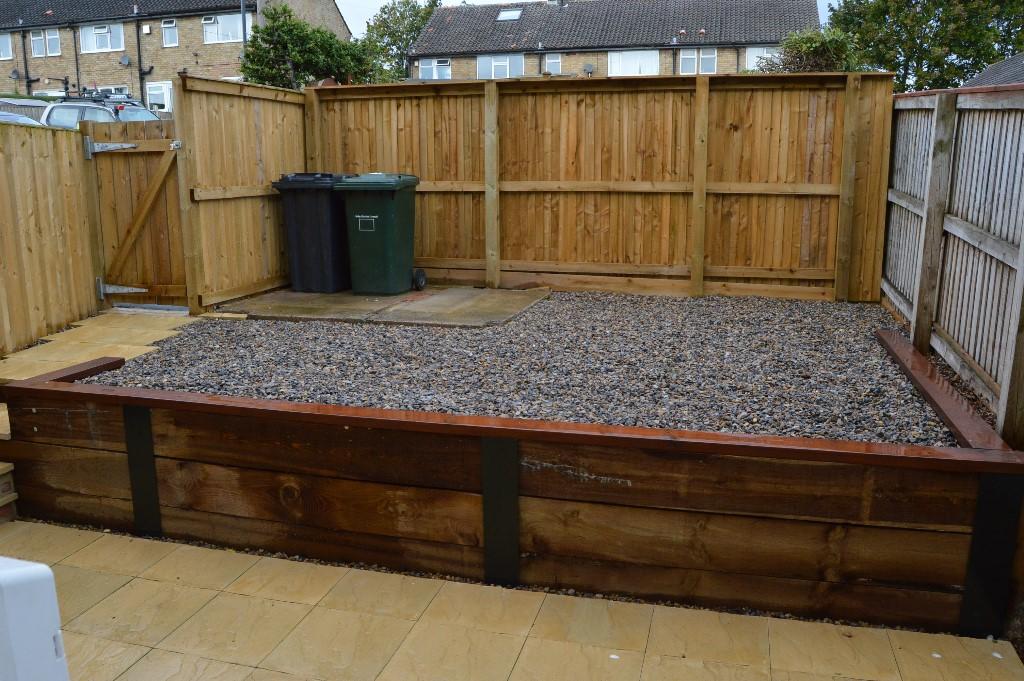Rear garden