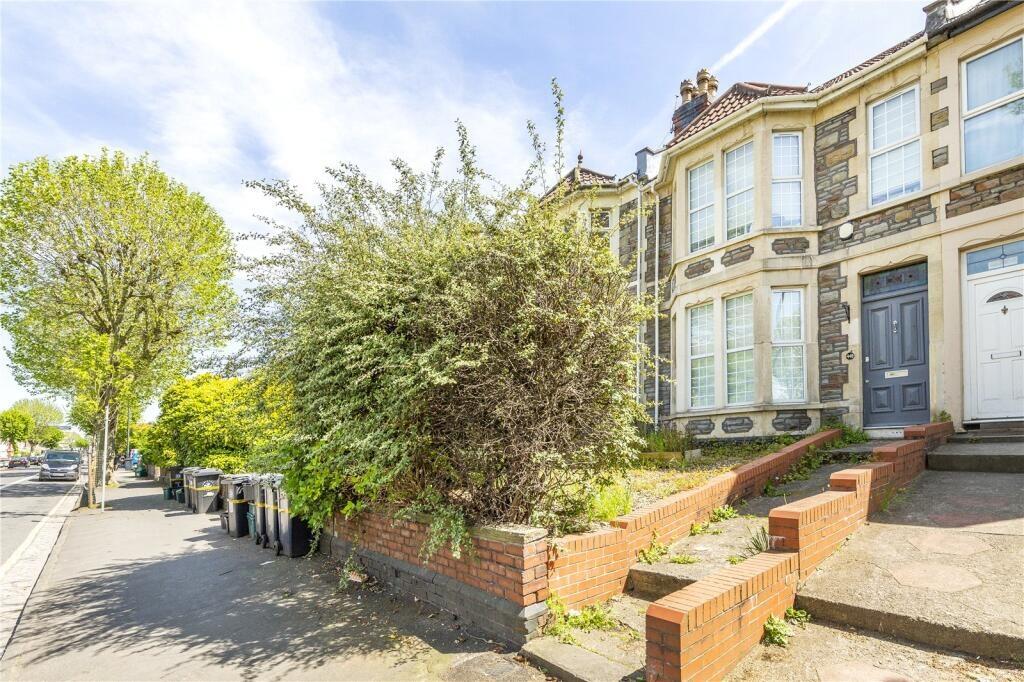 Bright and inviting front of a charming terrace...