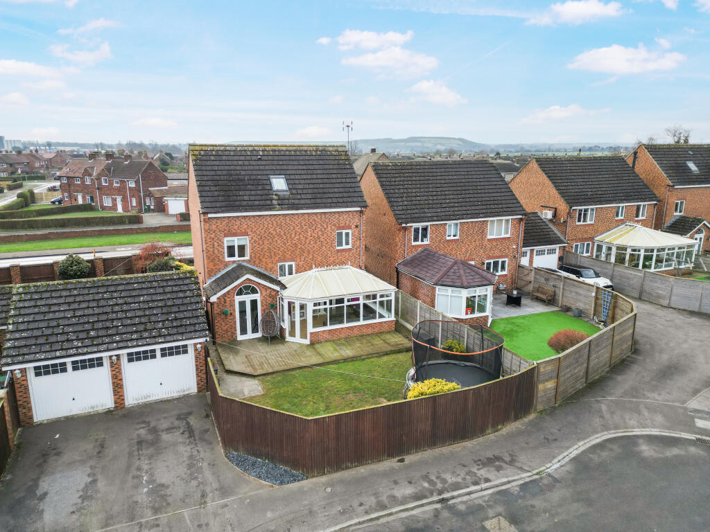 Rear Garden Elevated