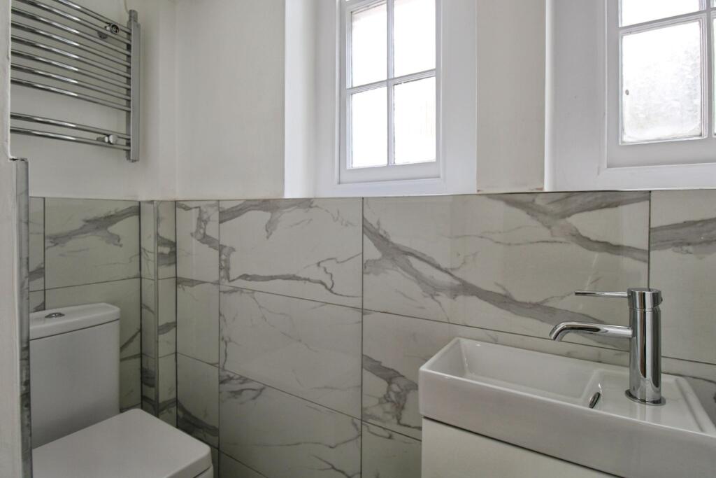 Tiled shower room