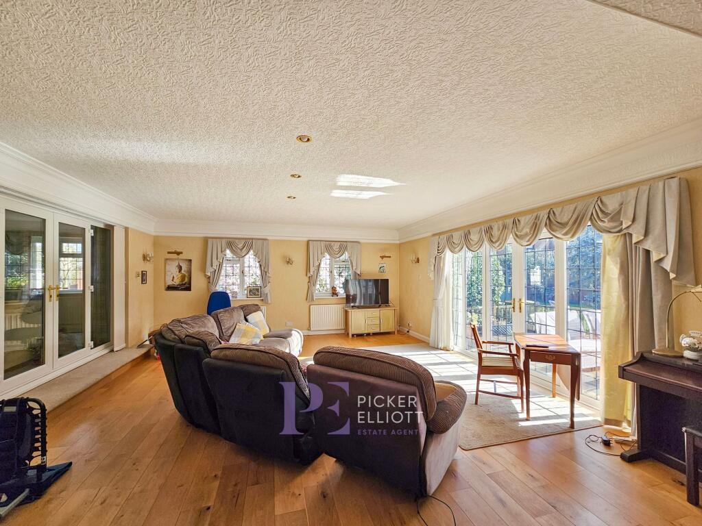 Very large family room