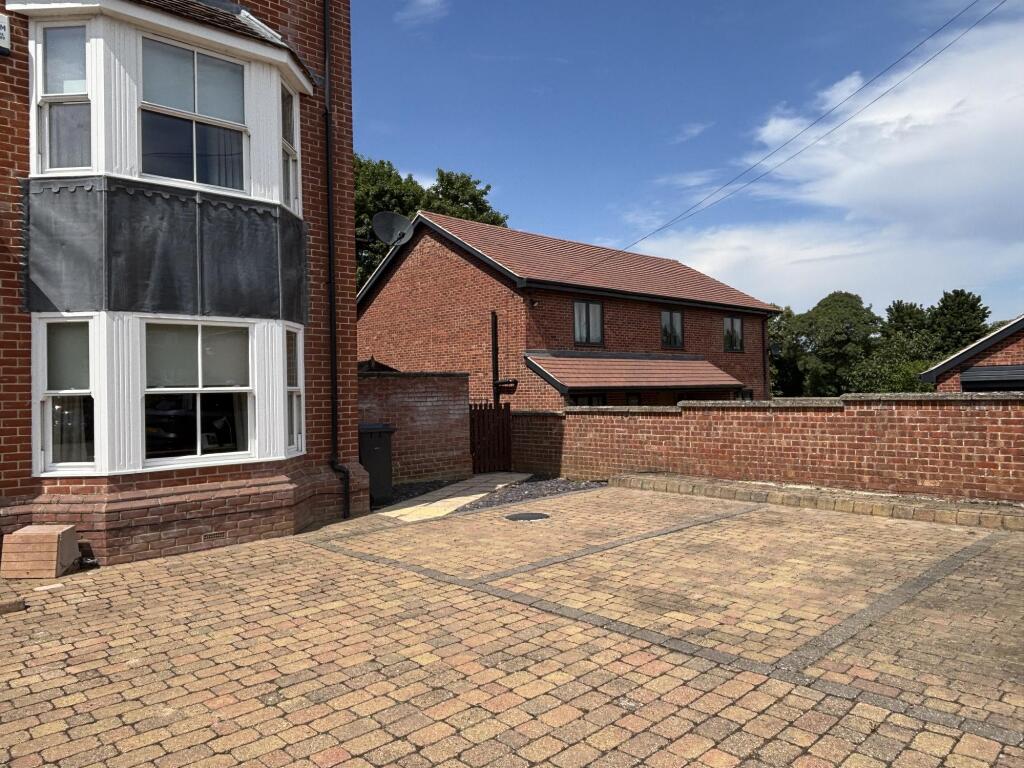 Two allocated parking spaces