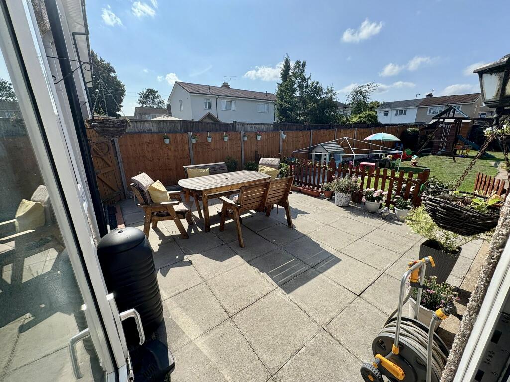 patio and garden