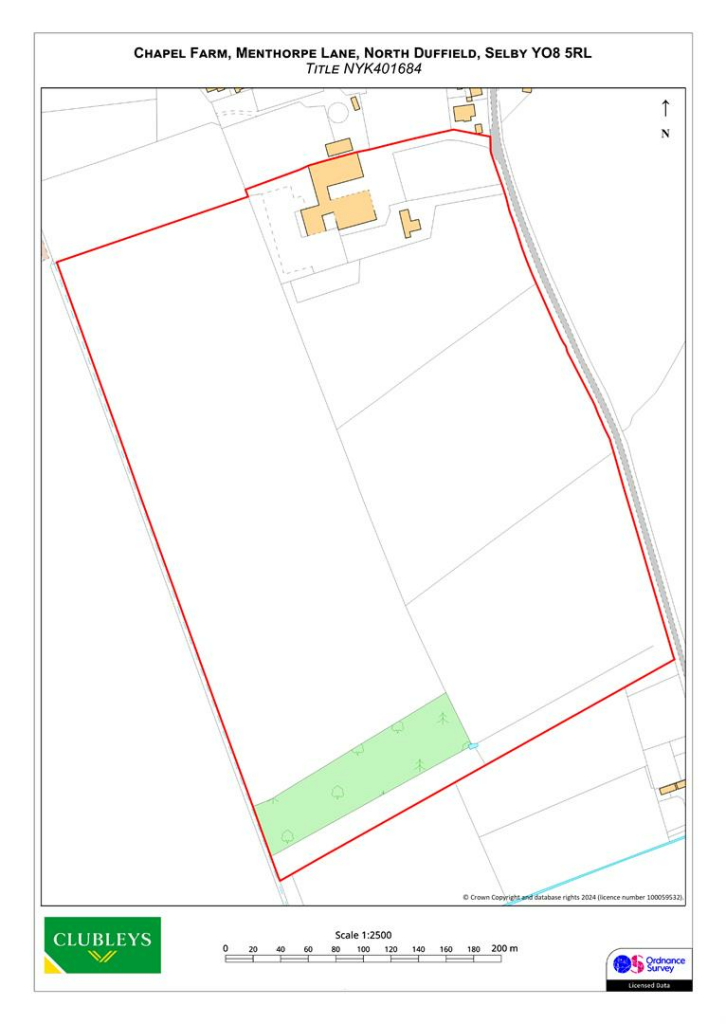 Chapel Farm, North Duffield - Sale Plan.png