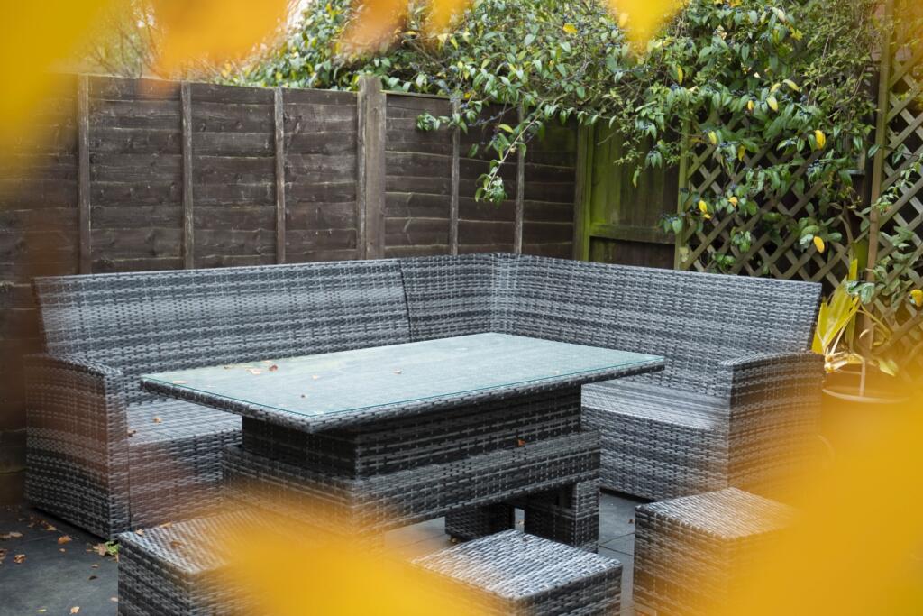 Rear garden